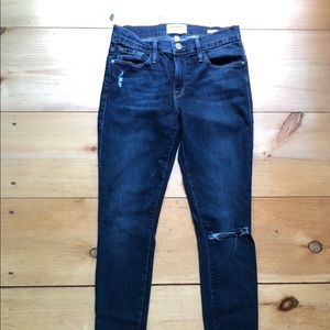 Frame le skinny de Jeanne jeans size 27